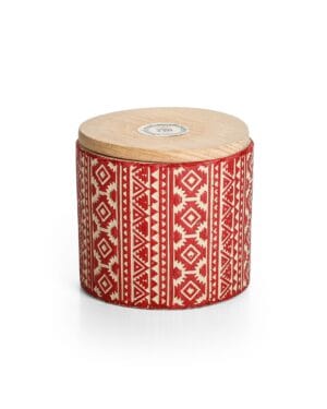Boho candles - Red (vertical)