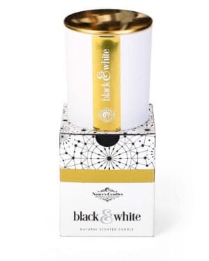 Αρωματικό κερί black & white σε πολυτελή συσκευασία