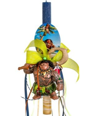 Αρωματική λαμπάδα με αυθεντική φιγούρα Maui - MOANA
